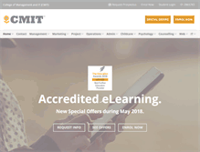 Tablet Screenshot of cmit.ie